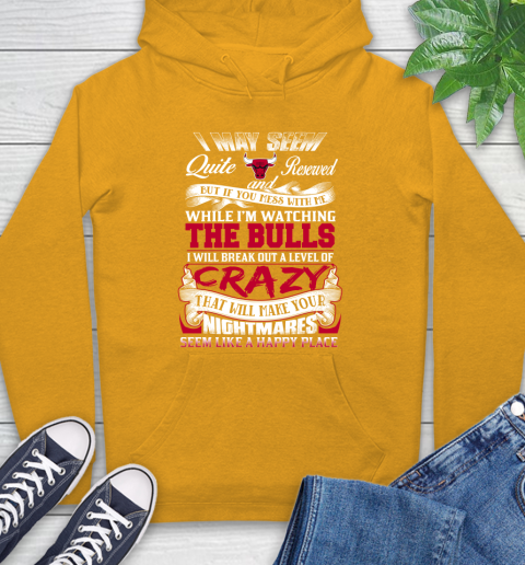 Chicago Bulls NBA Basketball Don't Mess With Me While I'm Watching My Team Hoodie 2