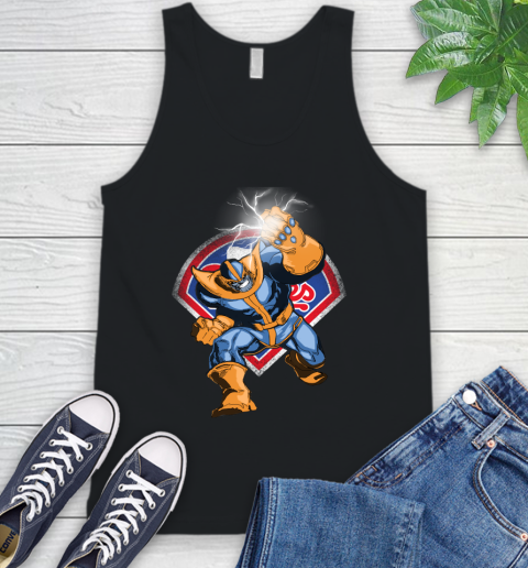 Philadelphia Phillies MLB Baseball Thanos Avengers Infinity War Marvel Tank Top