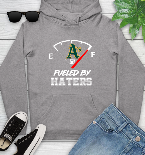 Oakland Athletics MLB Baseball Fueled By Haters Sports Youth Hoodie 6