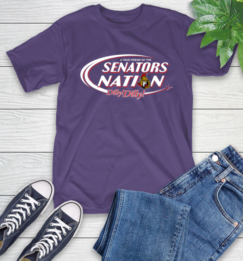 NHL A True Friend Of The Ottawa Senators Dilly Dilly Hockey Sports T-Shirt 5