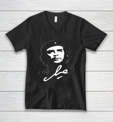 Che Guevara Shirt Rebel Signature Guerrilla Icon Revolution V-Neck T-Shirt