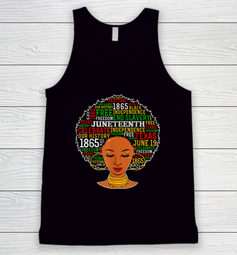Juneteenth Tshirt Women Juneteenth Shirts For Women Afro Tank Top