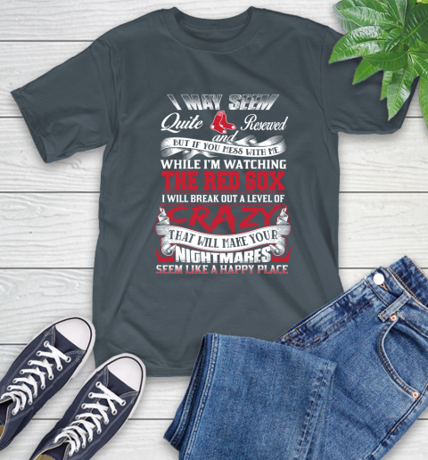 Boston Red Sox MLB Baseball Don't Mess With Me While I'm Watching My Team T-Shirt 10