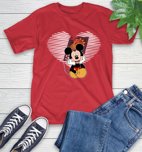 NBA Phoenix Suns The Heart Mickey Mouse Disney Basketball T-Shirt 11
