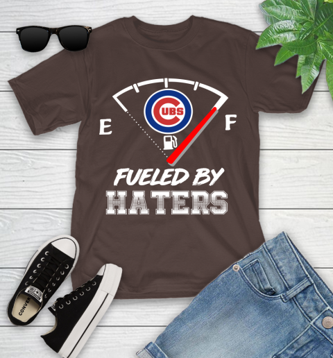 Chicago Cubs MLB Baseball Fueled By Haters Sports Youth T-Shirt 7