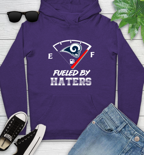 Los Angeles Rams NFL Football Fueled By Haters Sports Youth Hoodie 5