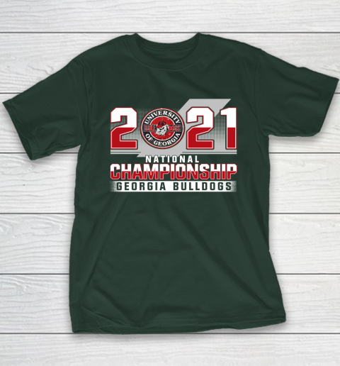 Georgia Bulldogs Championships 2021 Youth T-Shirt 11