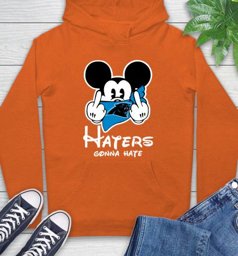 NFL Carolina Panthers Haters Gonna Hate Mickey Mouse Disney Football T Shirt_000 Hoodie 4