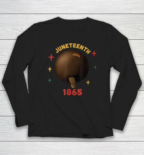 Black History Pride Juneteenth June 19 My Independence Day Long Sleeve T-Shirt
