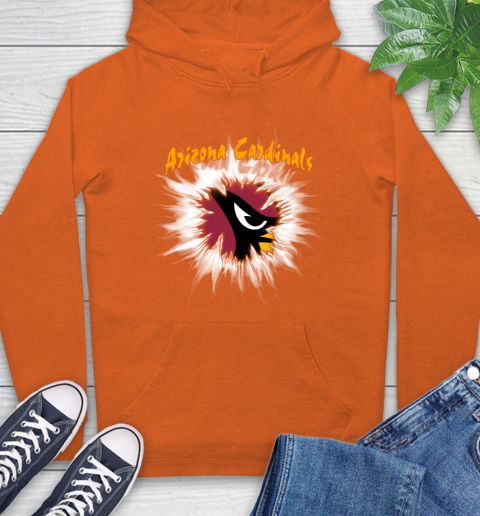 Arizona Cardinals NFL Football Adoring Fan Rip Sports Hoodie 4