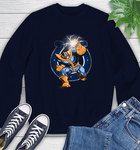 Indianapolis Colts NFL Football Thanos Avengers Infinity War Marvel Sweatshirt 2