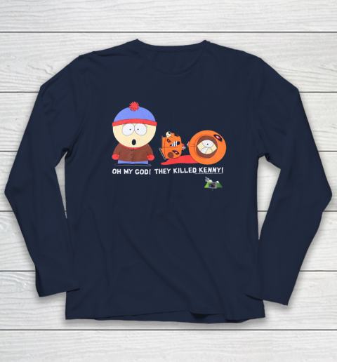 Oh My God They Killed Kenny Shirt South Park Adult Cartoon Long Sleeve T-Shirt - Image 3