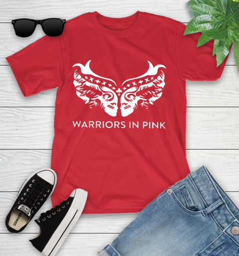 Ford cares warriors in pink shirt Youth T-Shirt 13