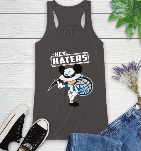 NBA Hey Haters Mickey Basketball Sports Orlando Magic Racerback Tank 11