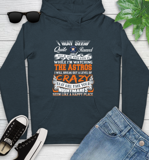 Houston Astros MLB Baseball Don't Mess With Me While I'm Watching My Team Youth Hoodie 10