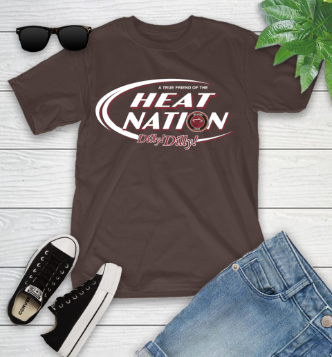 NBA A True Friend Of The Miami Heat Dilly Dilly Basketball Sports Youth T-Shirt 7