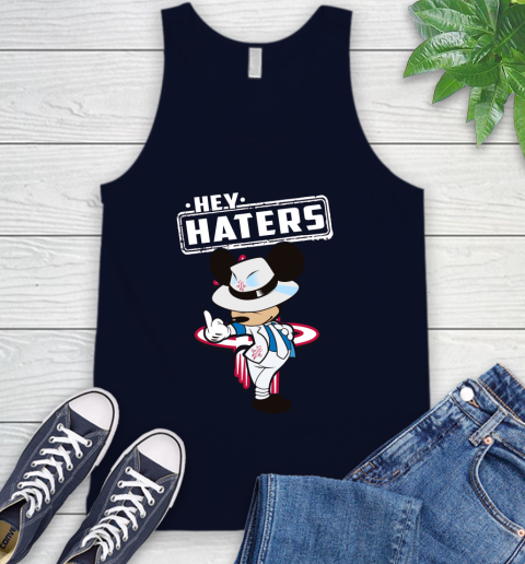 NBA Hey Haters Mickey Basketball Sports Houston Rockets Tank Top 2