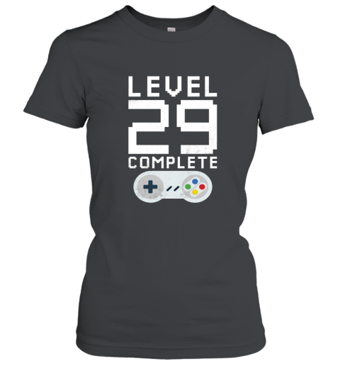 Level 29 Complete Shirt Funny Gamer 29th Birthday Gift Shirt Women T-Shirt