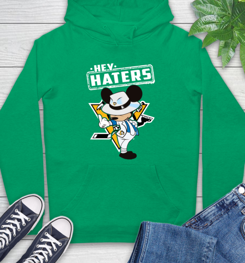 NHL Hey Haters Mickey Hockey Sports Pittsburgh Penguins Hoodie 8