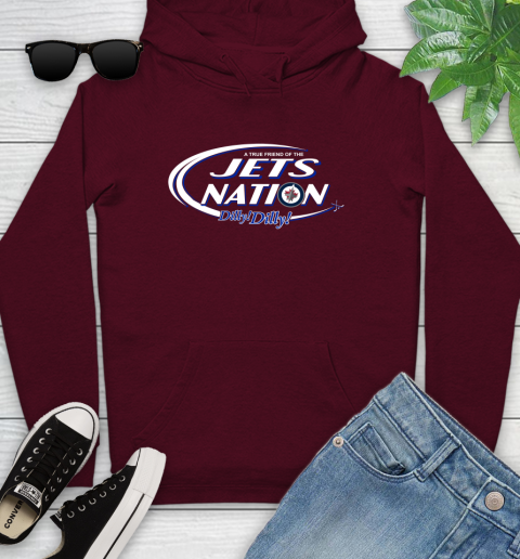 NHL A True Friend Of The Winnipeg Jets Dilly Dilly Hockey Sports Youth Hoodie 7