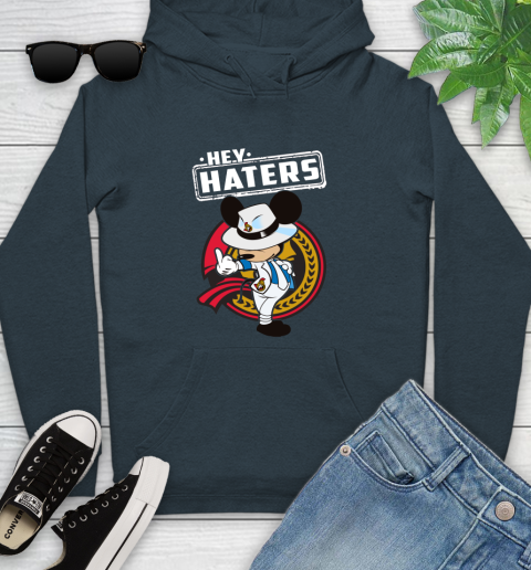 NHL Hey Haters Mickey Hockey Sports Ottawa Senators Youth Hoodie 10