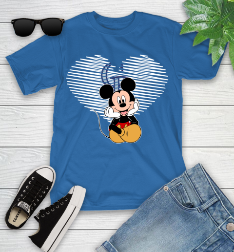 MLB Colorado Rockies The Heart Mickey Mouse Disney Baseball T Shirt_000 Youth T-Shirt 12