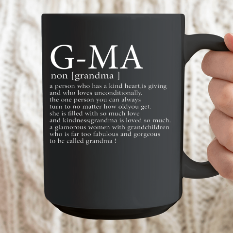 G Ma Definition Grandma Mother's Day Ceramic Mug 15oz 2