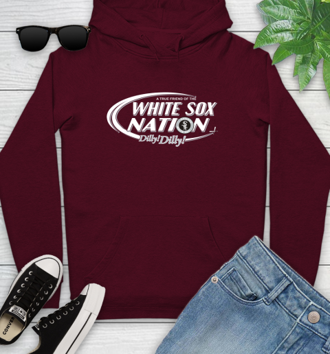 MLB A True Friend Of The Chicago White Sox Dilly Dilly Baseball Sports Youth Hoodie 7