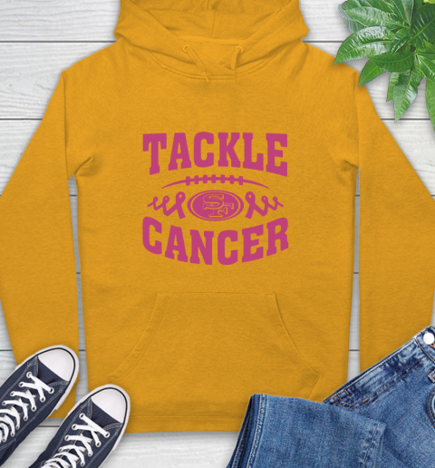 San Francisco 49ers Tackle Breast Cancer Hoodie 3