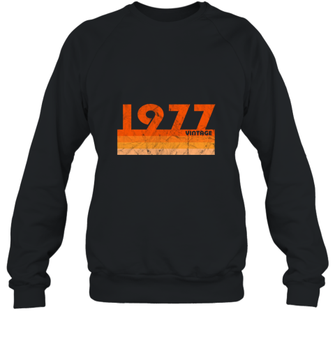 Vintage Retro 1977 T Shirt 41 yrs old Bday 41st Birthday Tee Sweatshirt