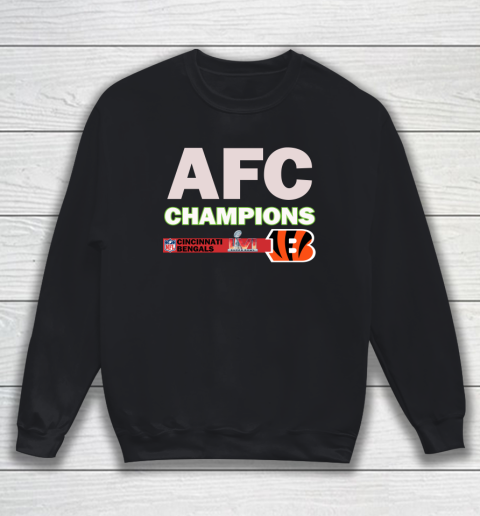 Bengals AFC Championship Super Bowl Sweatshirt