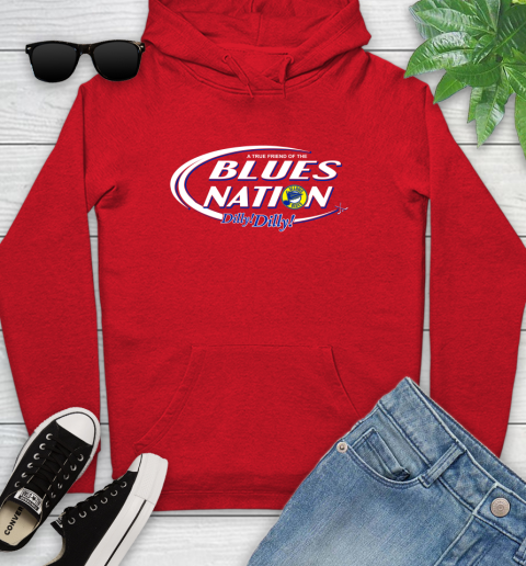 NHL A True Friend Of The St.Louis Blues Dilly Dilly Hockey Sports Youth Hoodie 12