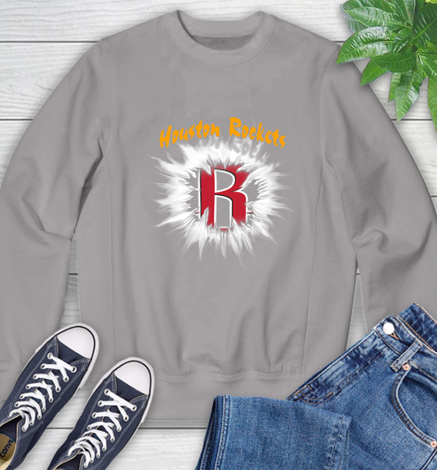 Houston Rockets NBA Basketball Rip Sports Sweatshirt 5