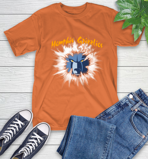 Memphis Grizzlies NBA Basketball Rip Sports T-Shirt 4