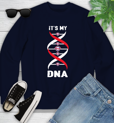 Philadelphia Phillies MLB Baseball It's My DNA Sports Youth Sweatshirt 2