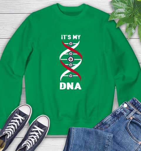 Winnipeg Jets NHL Hockey It's My DNA Sports Sweatshirt 7