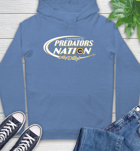NHL A True Friend Of The Nashville Predators Dilly Dilly Hockey Sports Hoodie 11