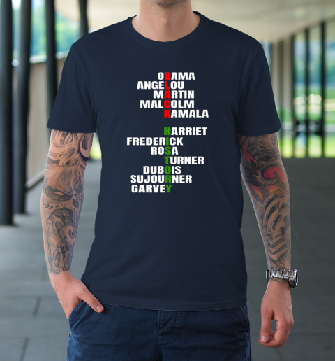 Obama Angelou Inspirational African Black History Month T-Shirt 2