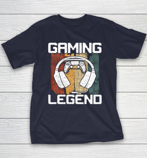 Gaming Legend PC Gamer Video Games Vintage Youth T-Shirt 10