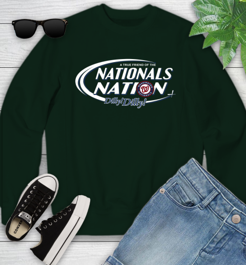 MLB A True Friend Of The Washington Nationals Dilly Dilly Baseball Sports Youth Sweatshirt 9