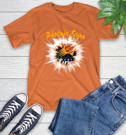 Phoenix Suns NBA Basketball Rip Sports T-Shirt 4