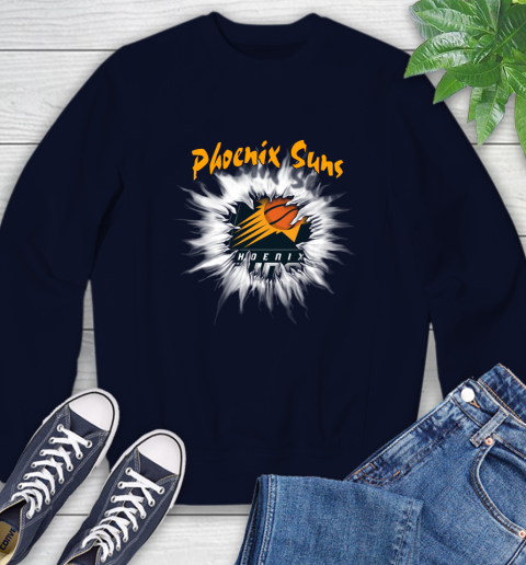 Phoenix Suns NBA Basketball Rip Sports Sweatshirt 2