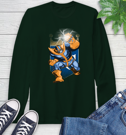 Kansas City Royals MLB Baseball Thanos Avengers Infinity War Marvel Long Sleeve T-Shirt 7