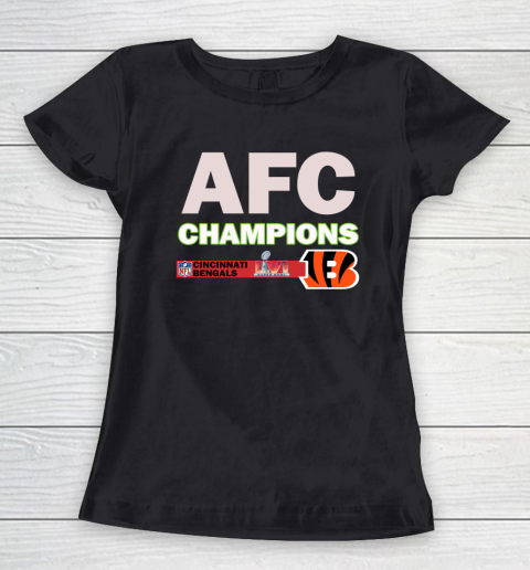 Bengals AFC Championship Super Bowl Women's T-Shirt