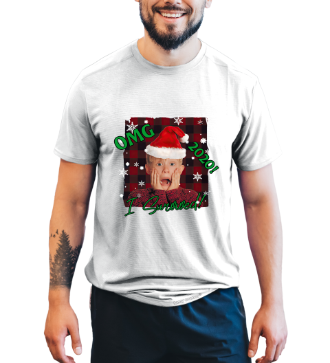 Home Alone T Shirt, Omg 2020 I Survived Shirt, Kevin McCallister Tshirt, Christmas Gifts