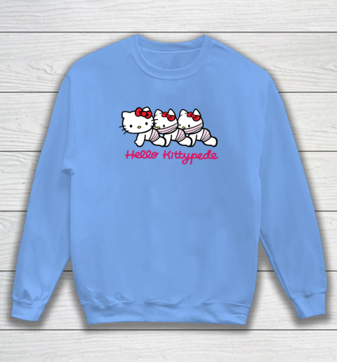 Hello Kittypede The Human Centipede Sweatshirt 7