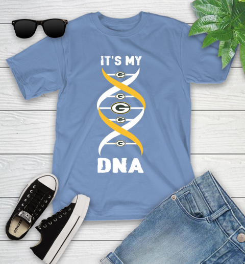 Green Bay Packers NFL Football It's My DNA Sports Youth T-Shirt 16 Green Bay Packers NFL Football It's My DNA Sports Youth T-Shirt - Image 16