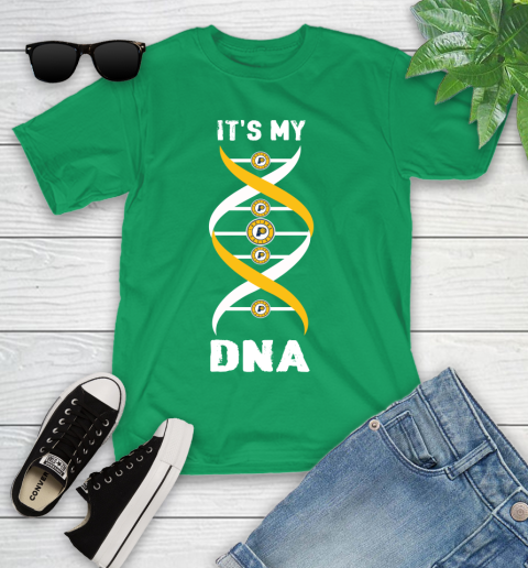 Indiana Pacers NBA Basketball It's My DNA Sports Youth T-Shirt 8