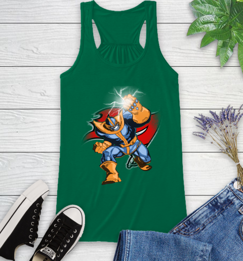 Tampa Bay Buccaneers NFL Football Thanos Avengers Infinity War Marvel Racerback Tank 6