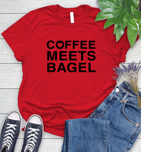 Coffee meets bagel Women's T-Shirt 9